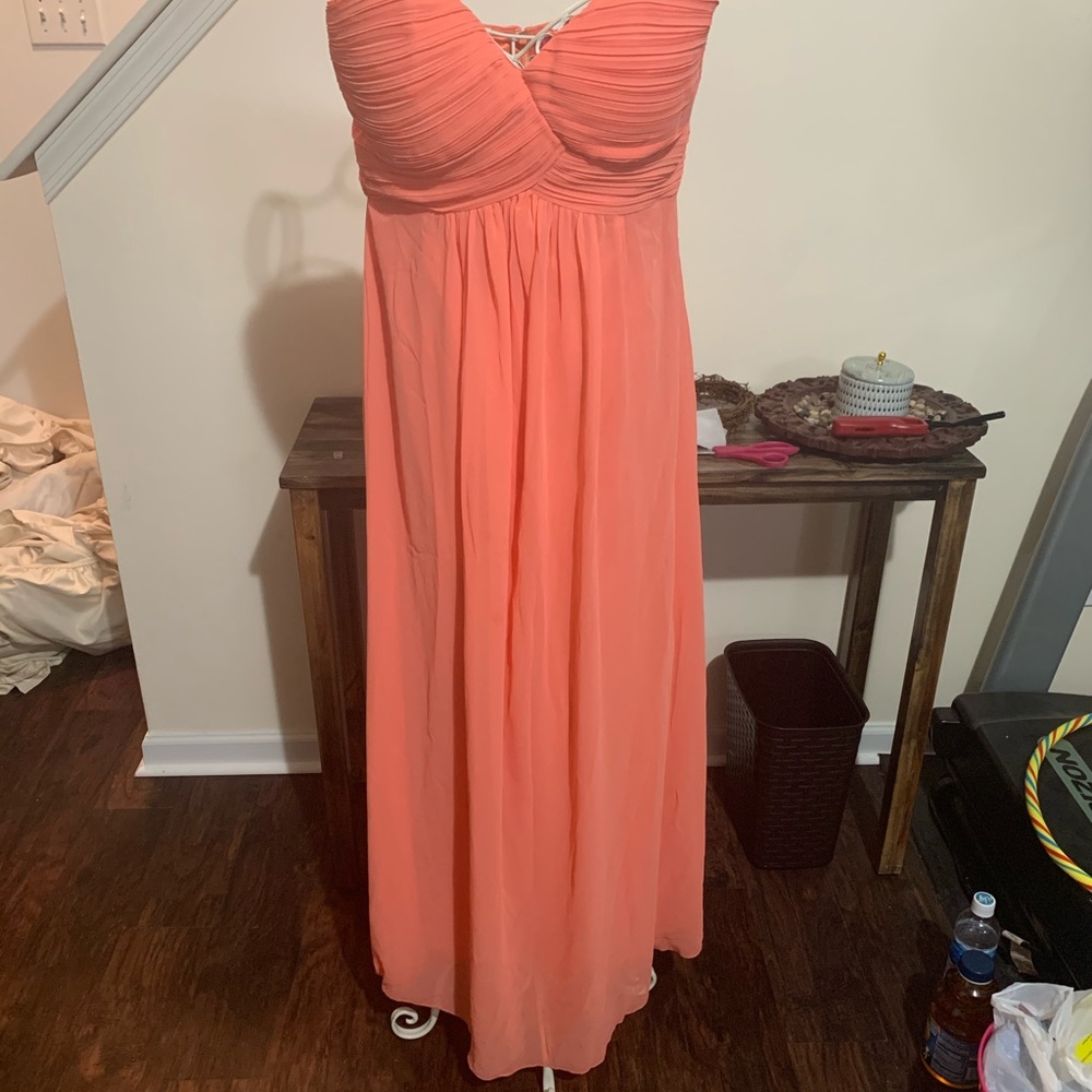 Chiffon Bridesmaids Dress - Sweetheart - Size 10